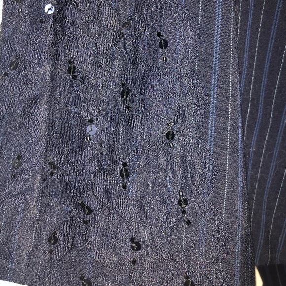 Blue pinstripe pants - Picture 5 of 6